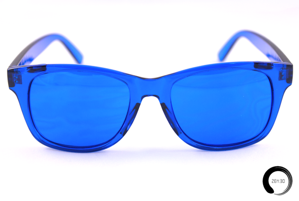 Blue = Self-Expression - ZEN30 Chakra Glasses Color Therapy Glasses