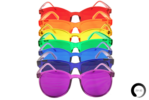 Full Set | ROYGBIV - ZEN30 Chakra Glasses Color Therapy Glasses