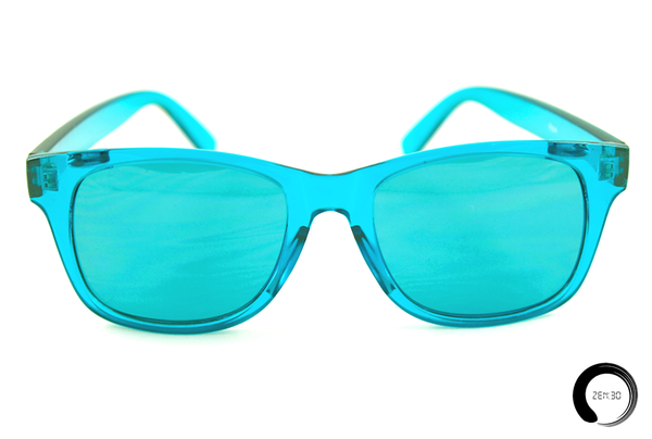 Aqua = Calm - ZEN30 Chakra Glasses Color Therapy Glasses