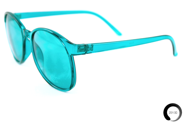 Aqua = Calm - ZEN30 Chakra Glasses Color Therapy Glasses