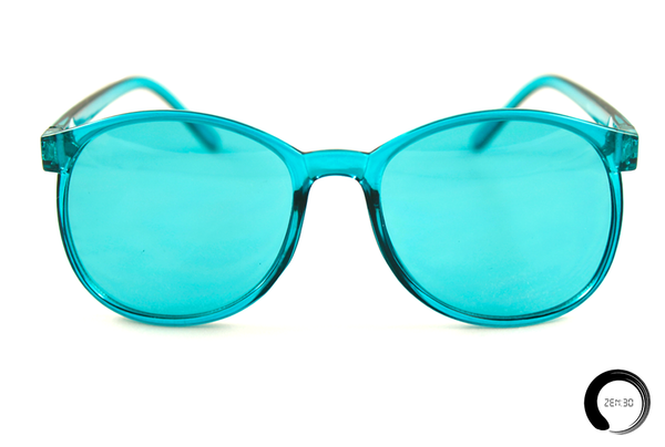 Aqua = Calm - ZEN30 Chakra Glasses Color Therapy Glasses