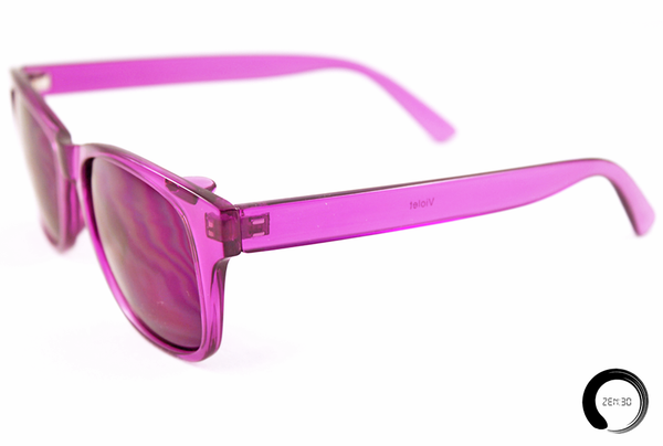 Violet = Intuition - ZEN30 Chakra Glasses Color Therapy Glasses