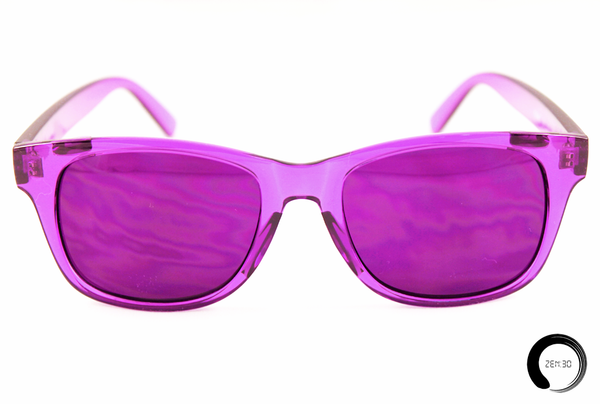 Violet = Intuition - ZEN30 Chakra Glasses Color Therapy Glasses