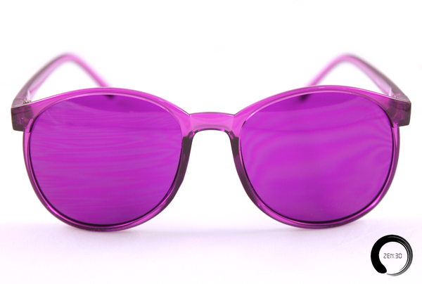 Violet = Intuition - ZEN30 Chakra Glasses Color Therapy Glasses